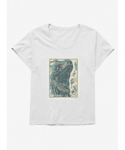 Jurassic World Dominion Sierra Nevada Mountains Map Girls T-Shirt Plus Size $7.18 T-Shirts