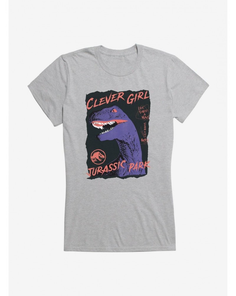 Jurassic Park Clever Girl Girls T-Shirt $9.16 T-Shirts