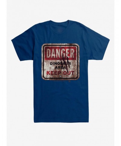 Jurassic Park Danger Keep Out T-Shirt $7.27 T-Shirts