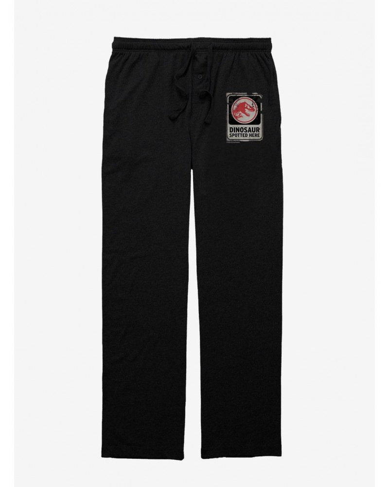 Jurassic World Dinosaur Spotted Sign Pajama Pants $5.98 Pants