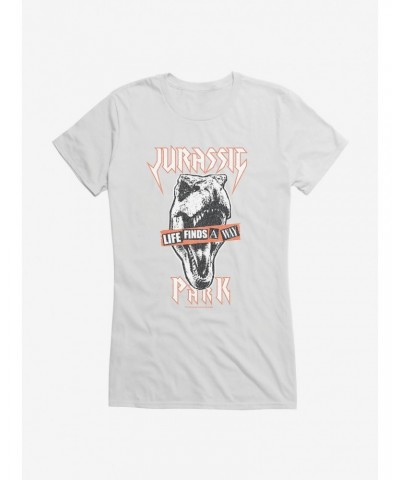 Jurassic Park Trex Life Girls T-Shirt $6.37 T-Shirts