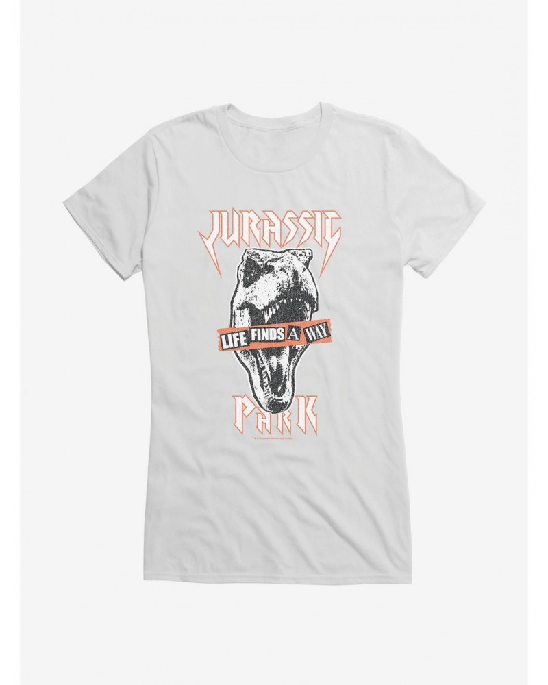 Jurassic Park Trex Life Girls T-Shirt $6.37 T-Shirts