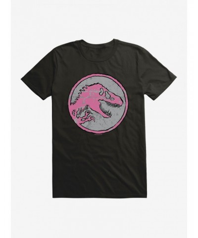 Jurassic World Pink Logo T-Shirt $6.69 T-Shirts