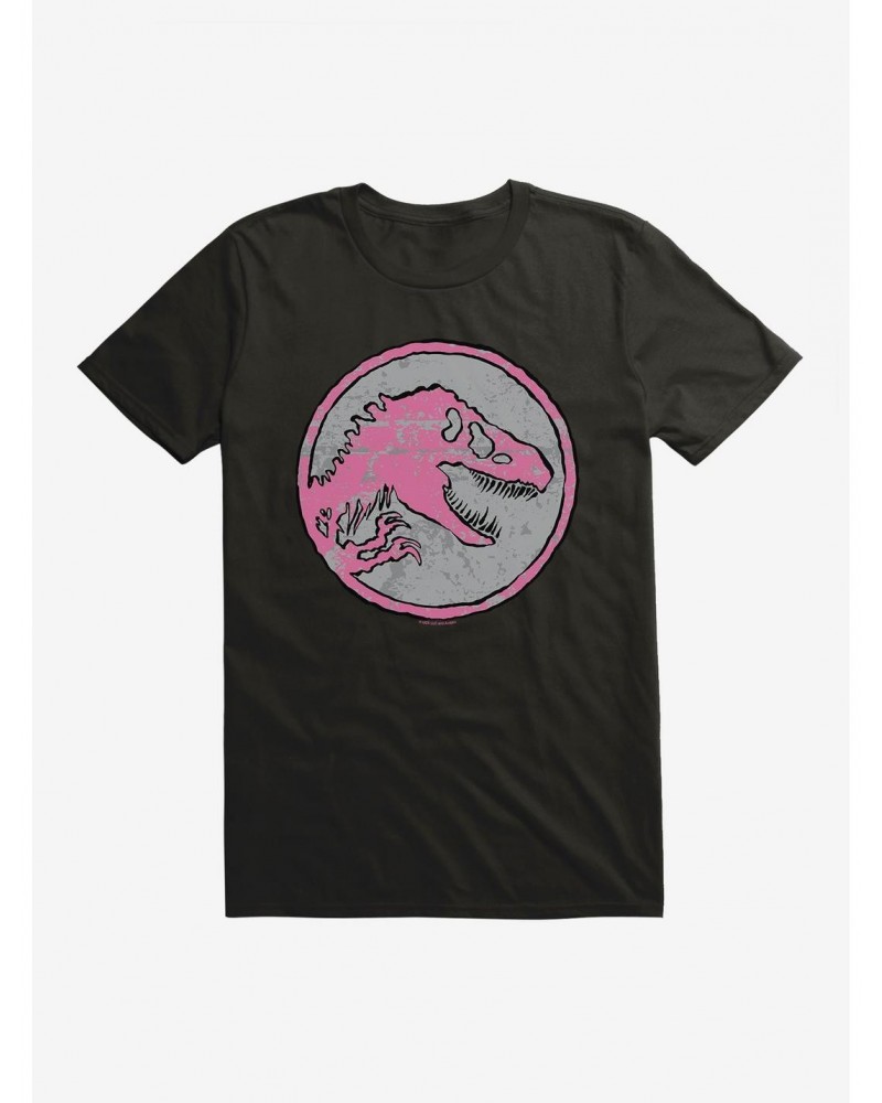 Jurassic World Pink Logo T-Shirt $6.69 T-Shirts