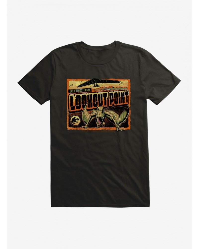 Jurassic World: Camp Cretaceous Greetings From Lookout Point T-Shirt $9.37 T-Shirts