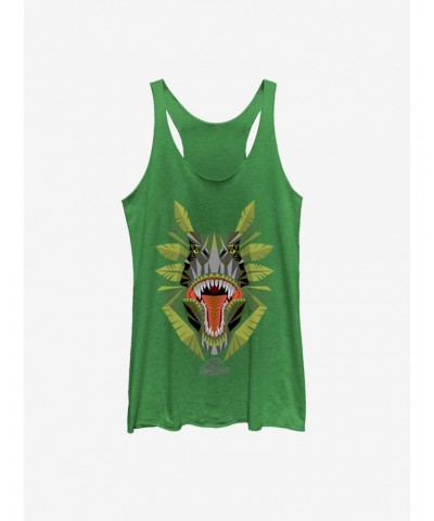 Dinosaur Jungle Grin Girls Tank $7.87 Tanks