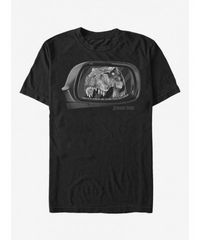 T. Rex in Rearview Mirror T-Shirt $7.46 T-Shirts