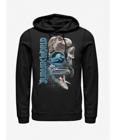 Jurassic Park Dino Group Stack Hoodie $12.57 Hoodies