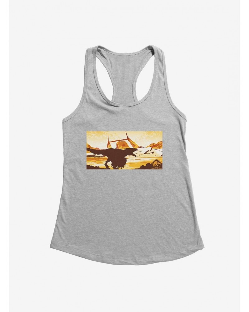 Jurassic World Dominion Running Out Loud Girls Tank $9.16 Tanks