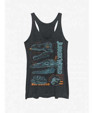 Jurassic World Fallen Kingdom Fossil Skulls Girls Tank $9.74 Tanks