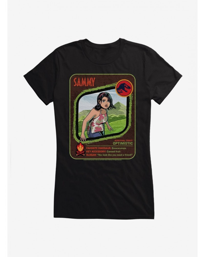 Jurassic World: Camp Cretaceous Sammy Traits Girls T-Shirt $6.77 T-Shirts