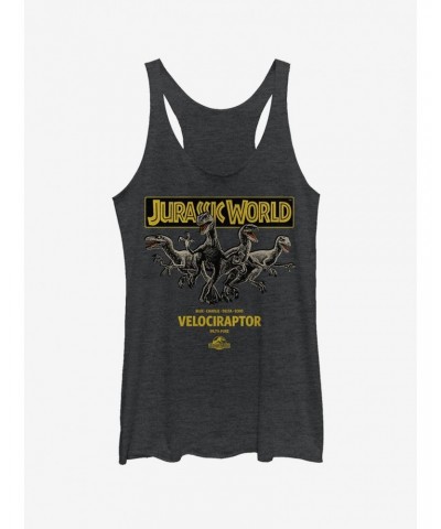 Velociraptor Pure Girls Tank $7.87 Tanks