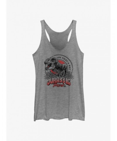 Jurassic Park T Rex Finds A Way Girls Tank $9.12 Tanks