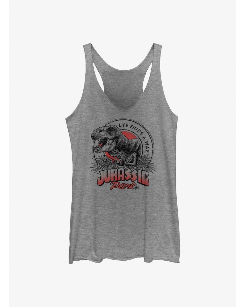 Jurassic Park T Rex Finds A Way Girls Tank $9.12 Tanks