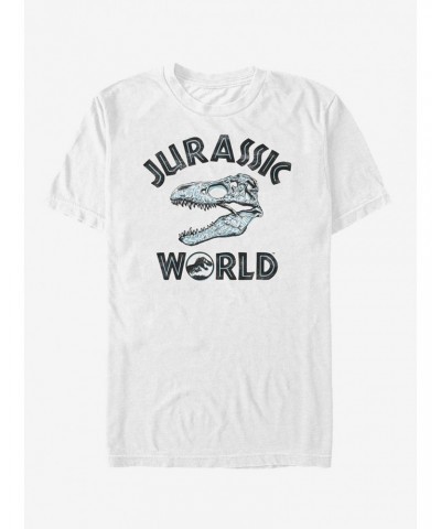 Jurassic World Fallen Kingdom Skeleton Logo T-Shirt $6.88 T-Shirts