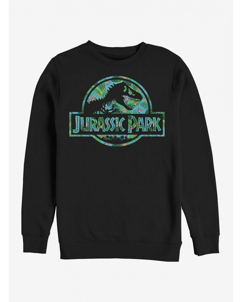 Floral T Rex Logo Sweatshirt $12.69 Sweatshirts