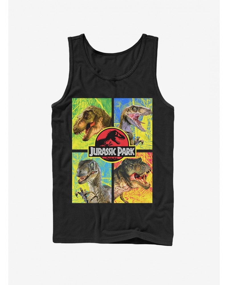 T. Rex and Velociraptor Tank $9.76 Tanks