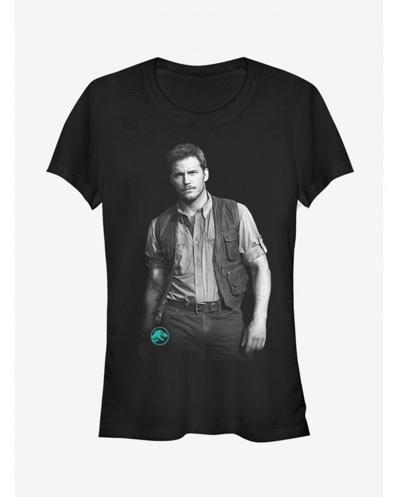 Jurassic Park Owen Smoulder Girls T-Shirt $6.37 T-Shirts