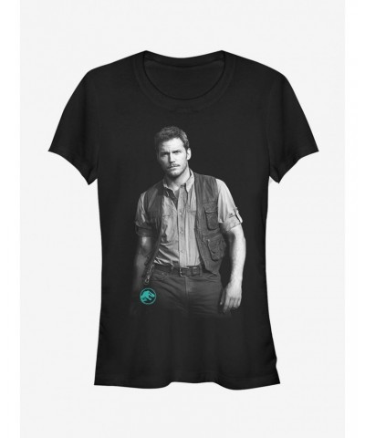 Jurassic Park Owen Smoulder Girls T-Shirt $6.37 T-Shirts