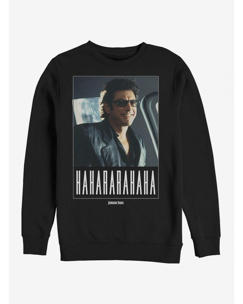 Dr. Malcolm Iconic Laugh Sweatshirt $9.74 Sweatshirts