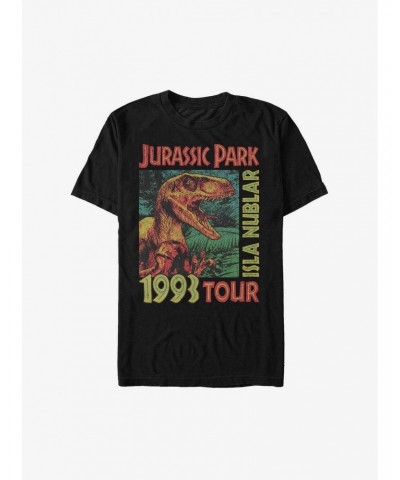 Jurassic Park Isla Nublar 1993 Tour Extra Soft T-Shirt $8.85 T-Shirts