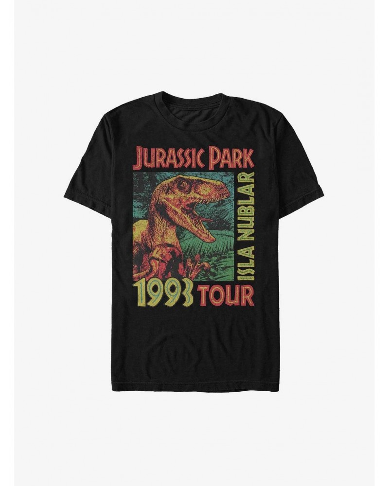 Jurassic Park Isla Nublar 1993 Tour Extra Soft T-Shirt $8.85 T-Shirts