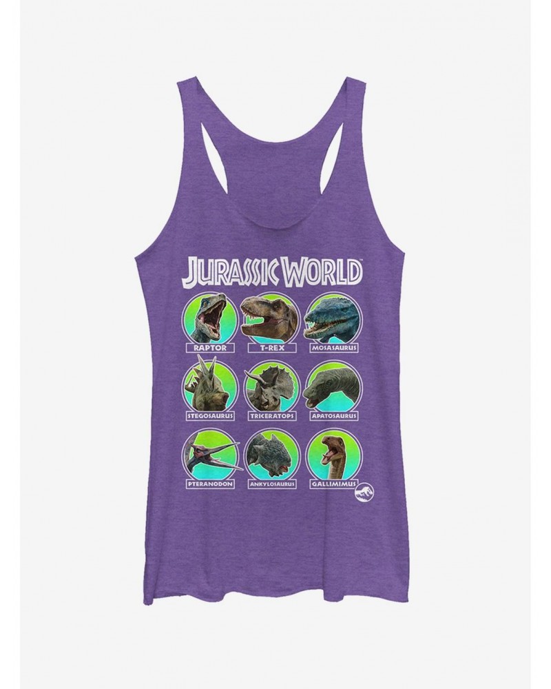 Jurassic World Fallen Kingdom Dino All Stars Girls Tank $7.67 Tanks