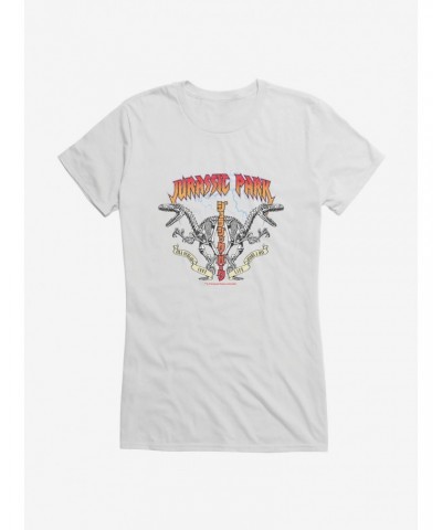 Jurassic Park JP Rock Girls T-Shirt $8.37 T-Shirts