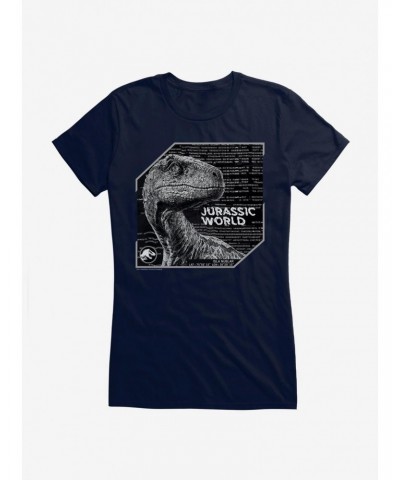 Jurassic World Code Girls T-Shirt $6.97 T-Shirts