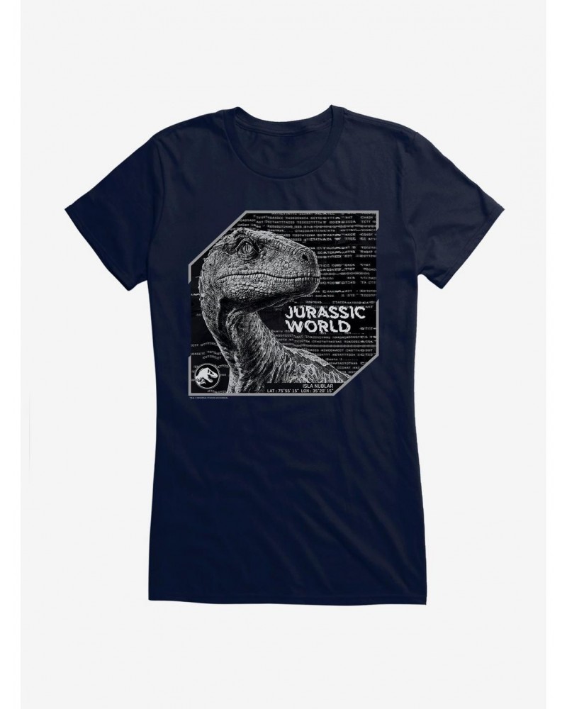 Jurassic World Code Girls T-Shirt $6.97 T-Shirts