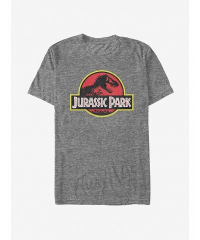 Jurassic Park Classic Logo T-Shirt $6.12 T-Shirts