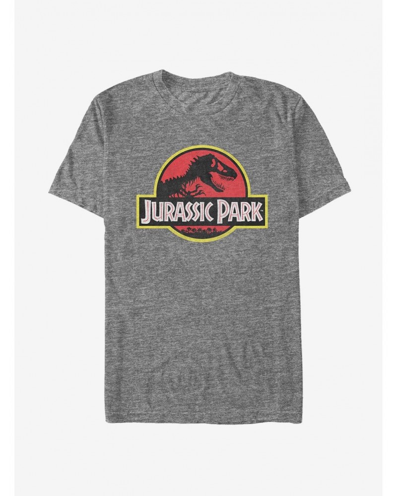 Jurassic Park Classic Logo T-Shirt $6.12 T-Shirts