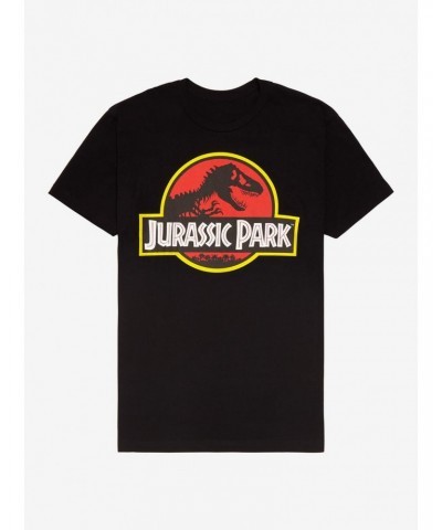 Jurassic Park Logo T-Shirt $7.89 T-Shirts