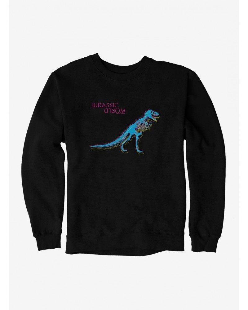 Jurassic World Neon Velociraptor Sweatshirt $9.74 Sweatshirts