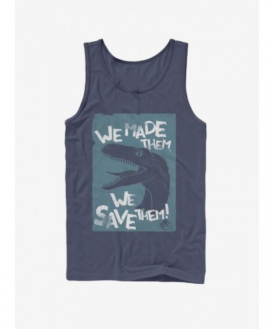 Jurassic World Fallen Kingdom We Save Them Tank $9.96 Tanks