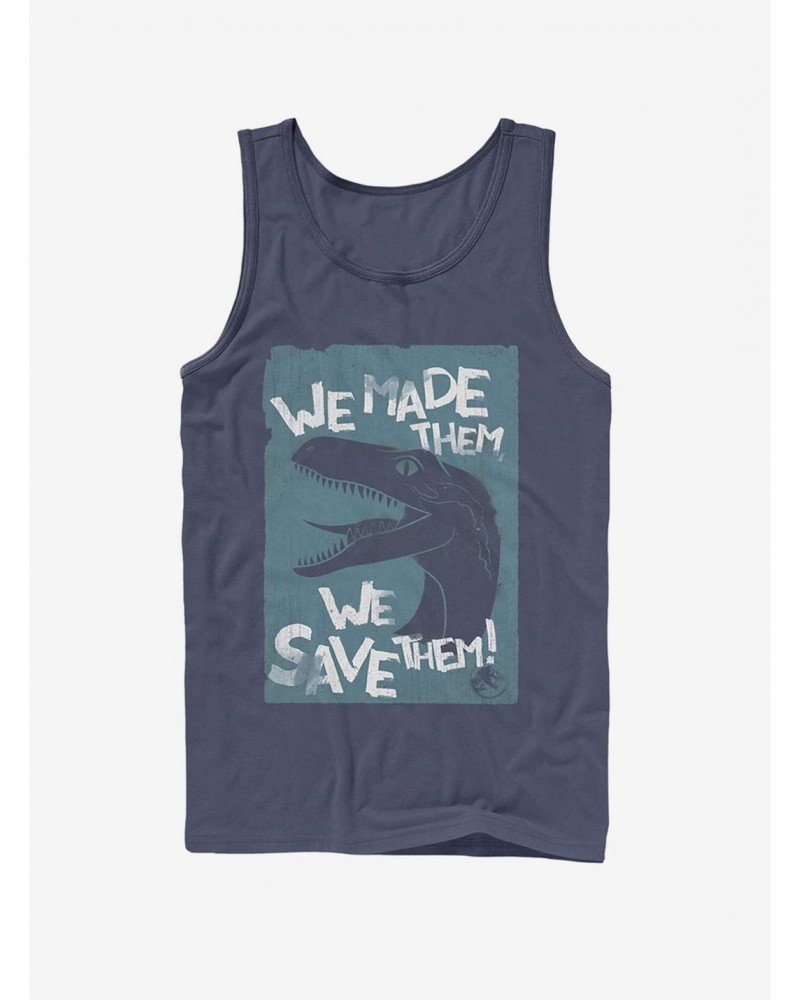 Jurassic World Fallen Kingdom We Save Them Tank $9.96 Tanks