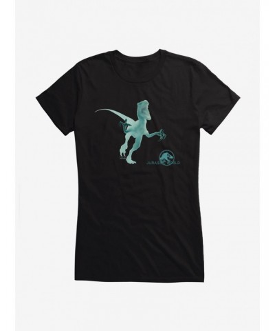 Jurassic World Haunted Watercolor Girls T-Shirt $7.17 T-Shirts