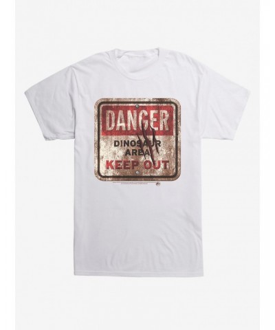 Jurassic Park Danger Keep Out T-Shirt $7.84 T-Shirts