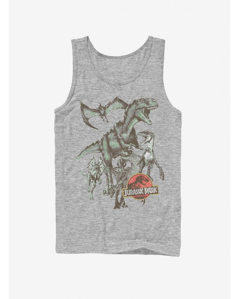 Vintage Dinosaur Stampede Tank $9.76 Tanks