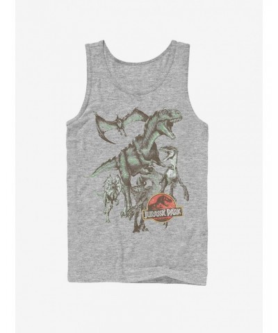 Vintage Dinosaur Stampede Tank $9.76 Tanks