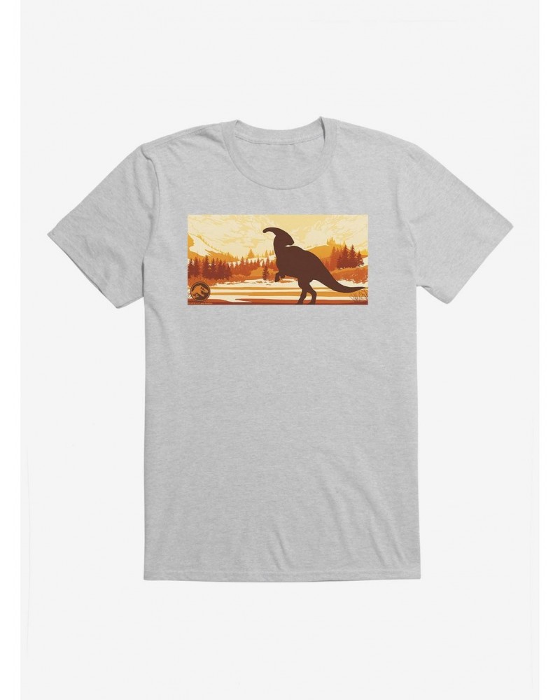 Jurassic World Dominion Parasaurolophus Look Back T-Shirt $8.22 T-Shirts