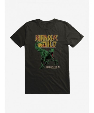 Jurassic Park Life Finds A Way T-Shirt $8.41 T-Shirts