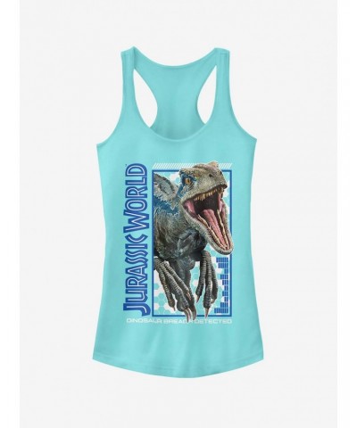 Jurassic World Fallen Kingdom Raptor Breach Girls Tank $8.37 Tanks