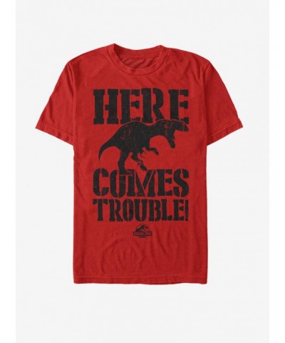 Jurassic Park Dino Trouble T-Shirt $8.99 T-Shirts