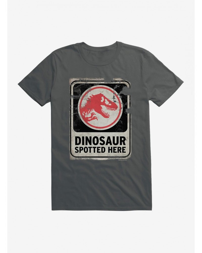 Jurassic World Dominion Dinosaur Spotted Here T-Shirt $6.12 T-Shirts