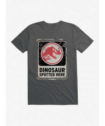 Jurassic World Dominion Dinosaur Spotted Here T-Shirt $6.12 T-Shirts