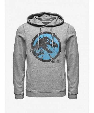 Cracked T. Rex Logo Hoodie $16.16 Hoodies