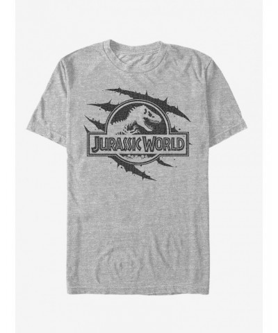 Jurassic World Fallen Kingdom Logo Scales Slash T-Shirt $9.18 T-Shirts