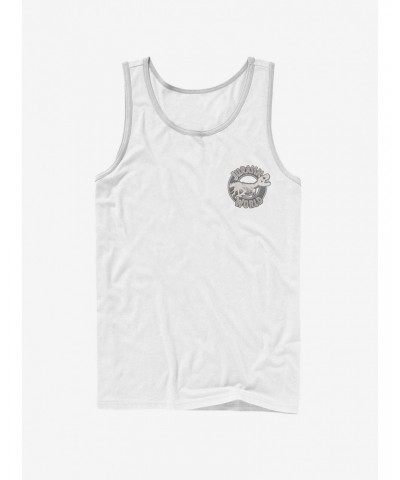 Jurassic World Fallen Kingdom Skeleton Badge Tank $7.57 Tanks