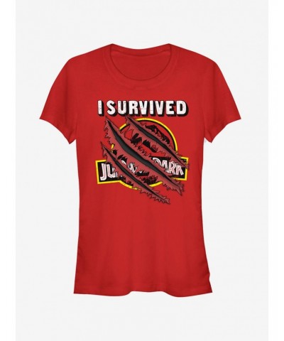 I Survived Scratch Girls T-Shirt $6.77 T-Shirts